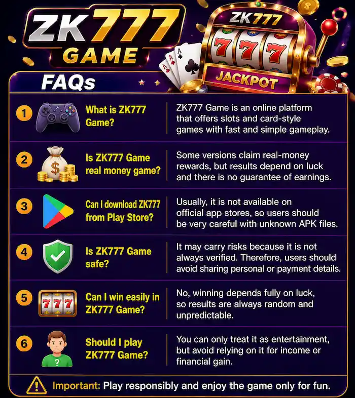ZK777 Game