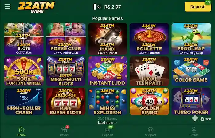 22ATM Game interface image